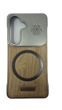 Wooden Texture Samsung Galaxy S26 Phone Case - Beige
